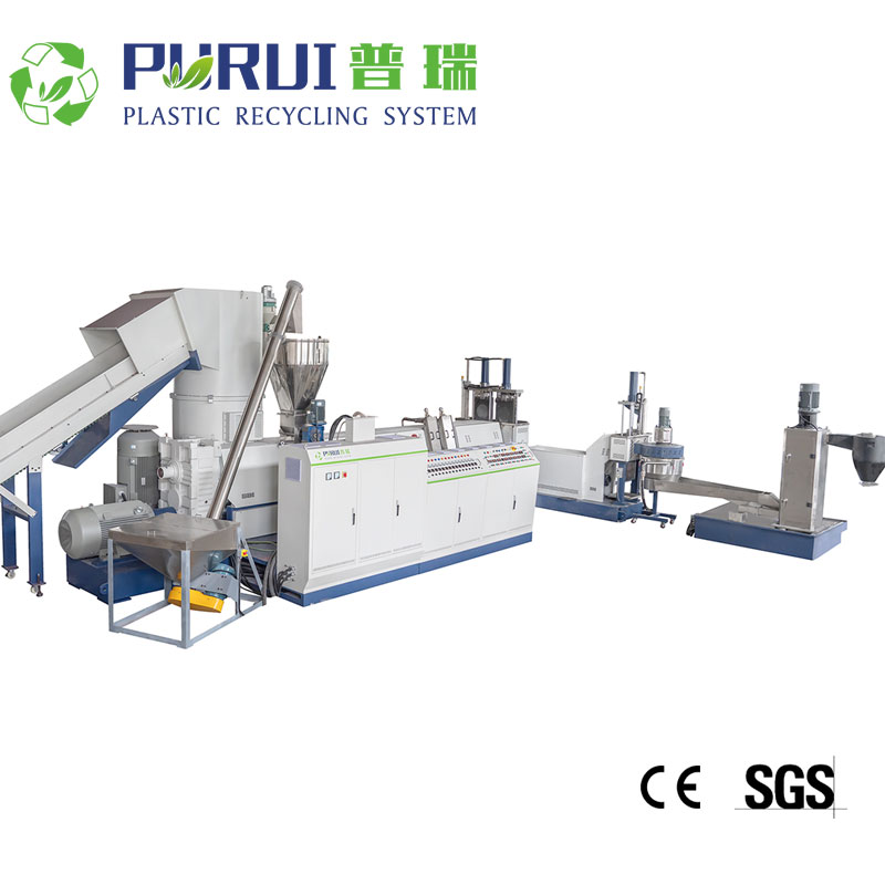 Custom Plastic Film Pelletizing Machine in China for PEPP Waste Recycling
