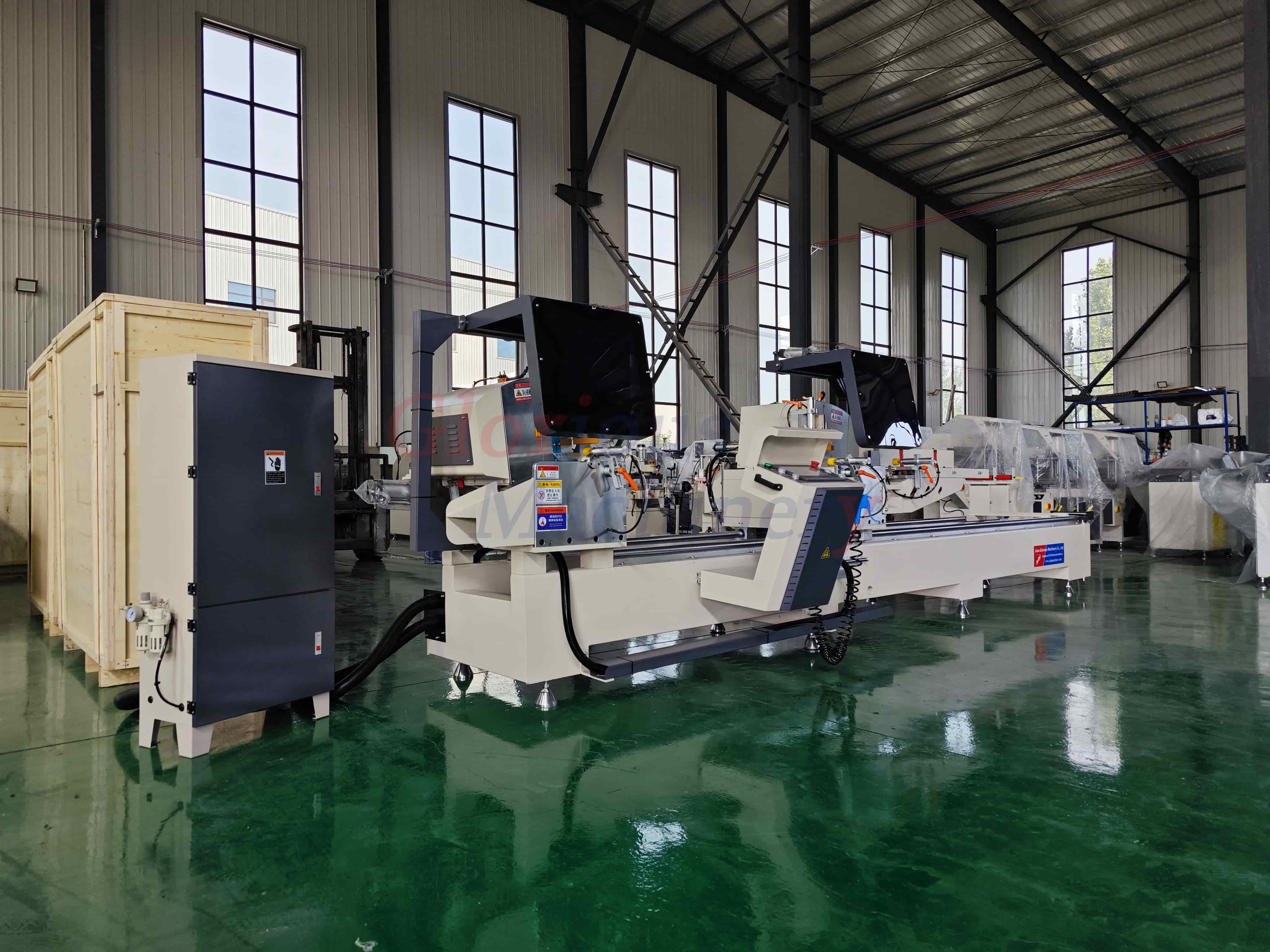 Jinan Glorious Machinery Co Ltd Leading Chinese PVC Window Slotting Machine Manufacturer for Global Builders