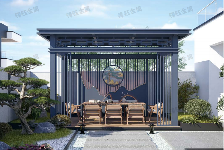 Weifang Fengyu Metal Products Co Ltd Customizable Petal Corridor Shelves  Landscape Solutions for Global Clients