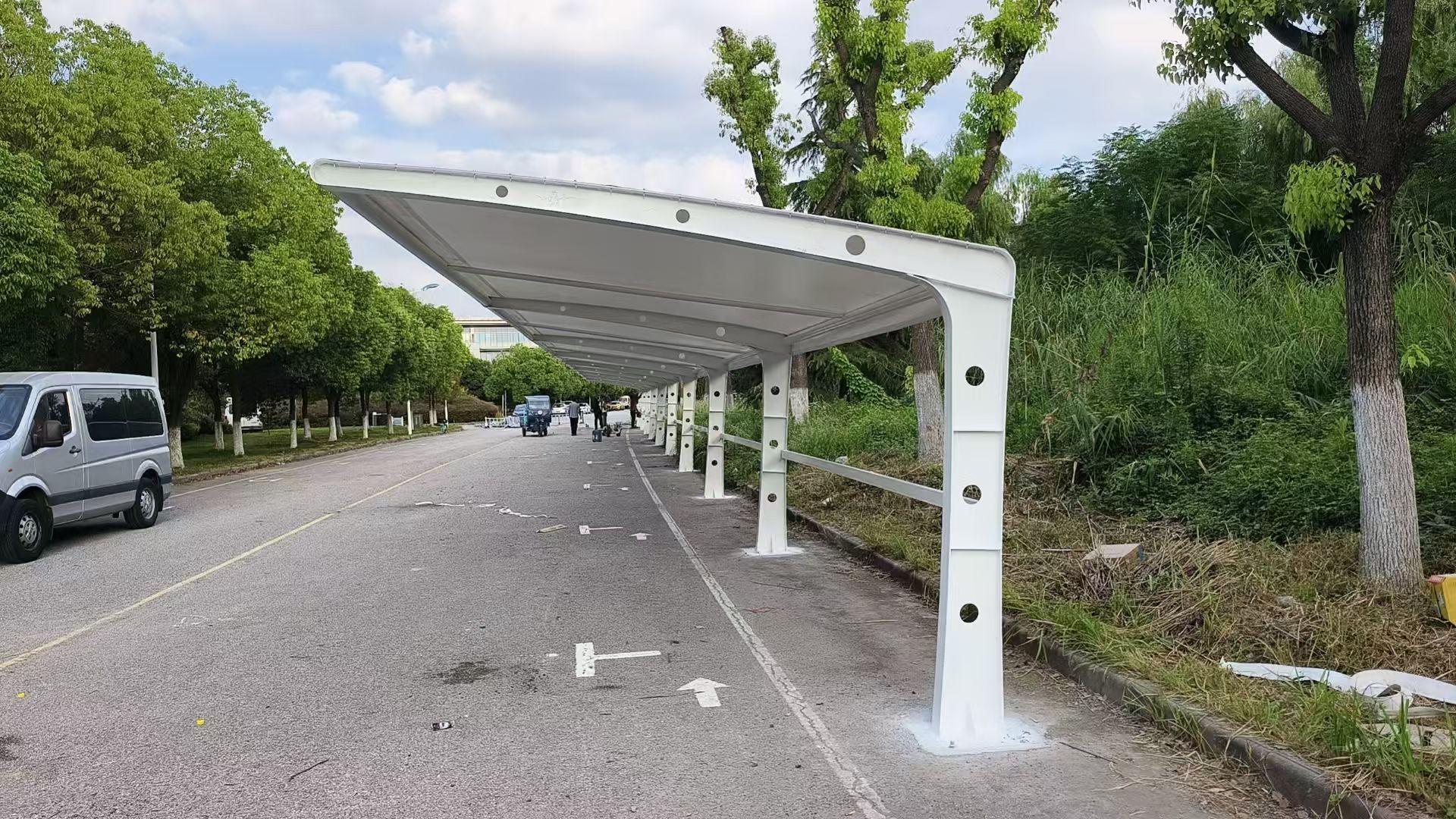 Weifang Fengyu Metal Products Co Ltd Cooperation Models for Metal Structure Corridor Shelves  Outdoor Landscape Solutions