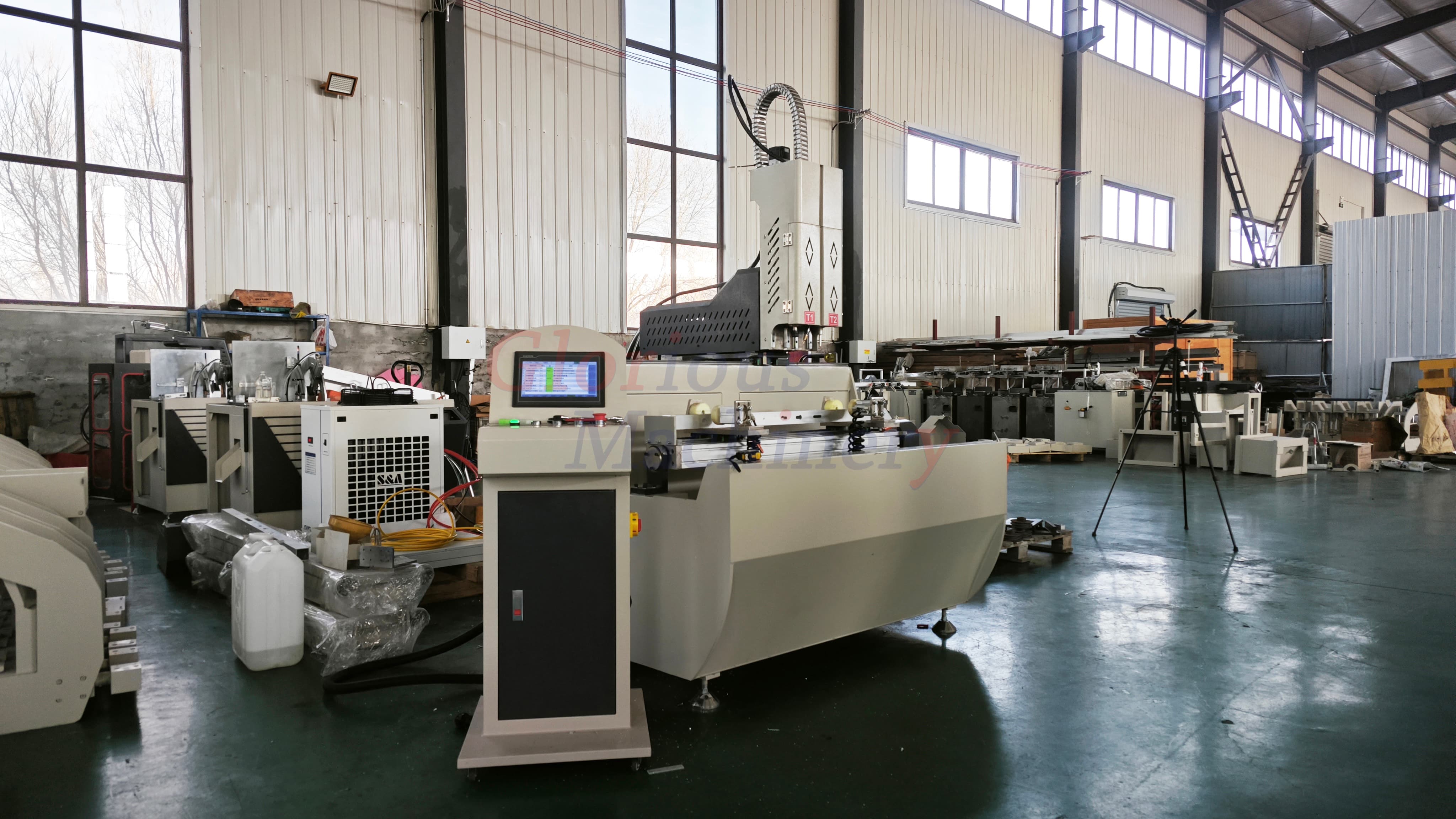 Doublehead Aluminum Window Machine Precision Cutting Solution for Global Window Manufacturers