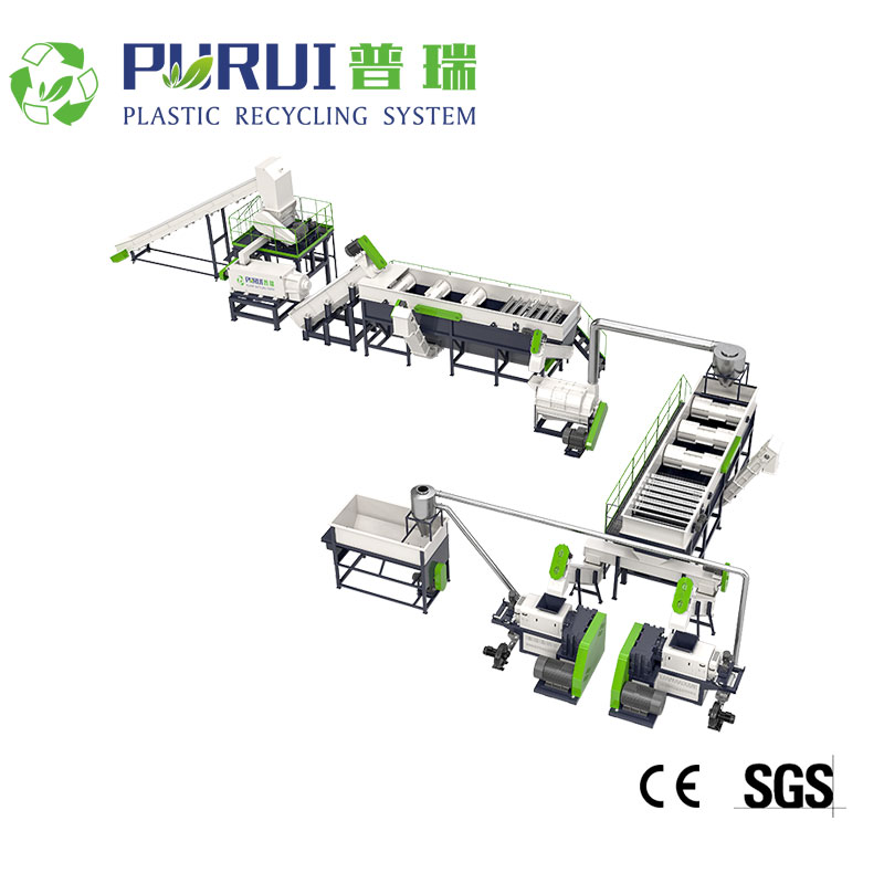 Jiangsu Purui Machinery Co Ltd SmallOrder Plastic Waste Recycling Machine Supplier in China