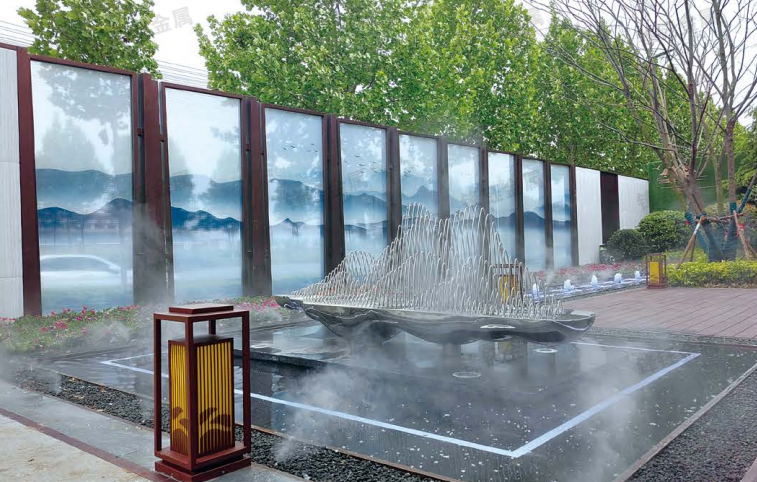 Weifang Fengyu Metal Products Co Ltd Reliable Supplier of UmbrellaShaped Landscape Pavilion Corridor Shelves