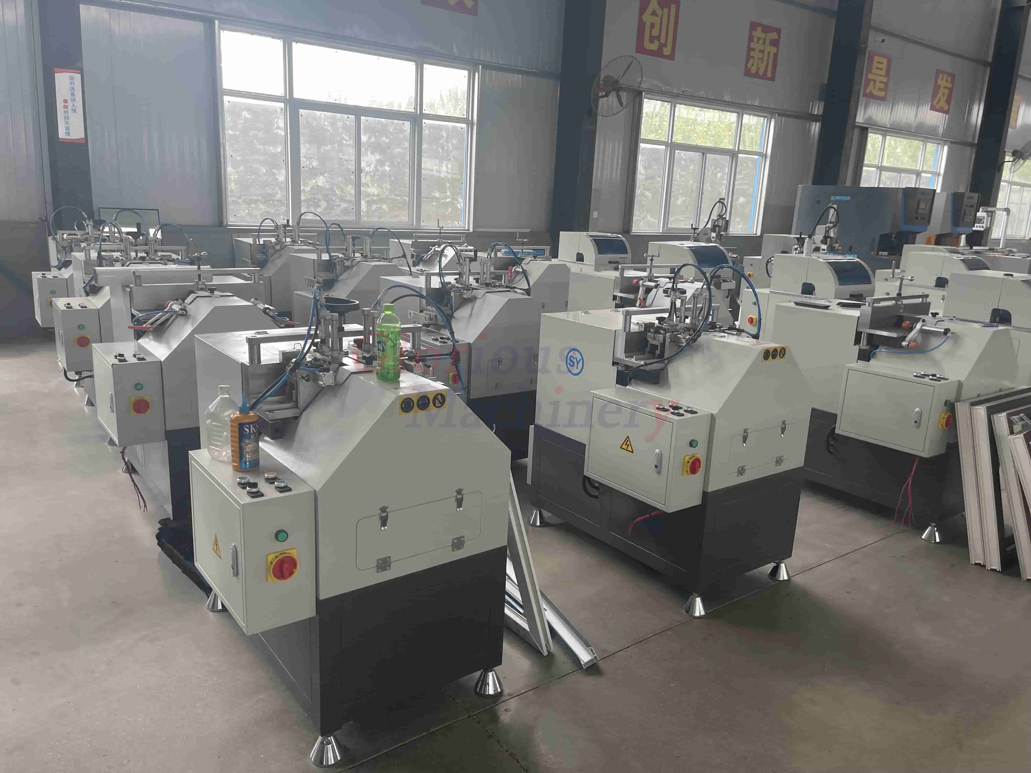 Chinese PVC Window Corner Cleaning Machine for Export