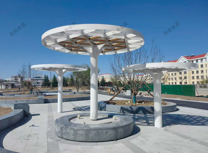 Iron Art Pavilion Custom Outdoor Landscape Solutions for Global Construction  Hospitality Clients