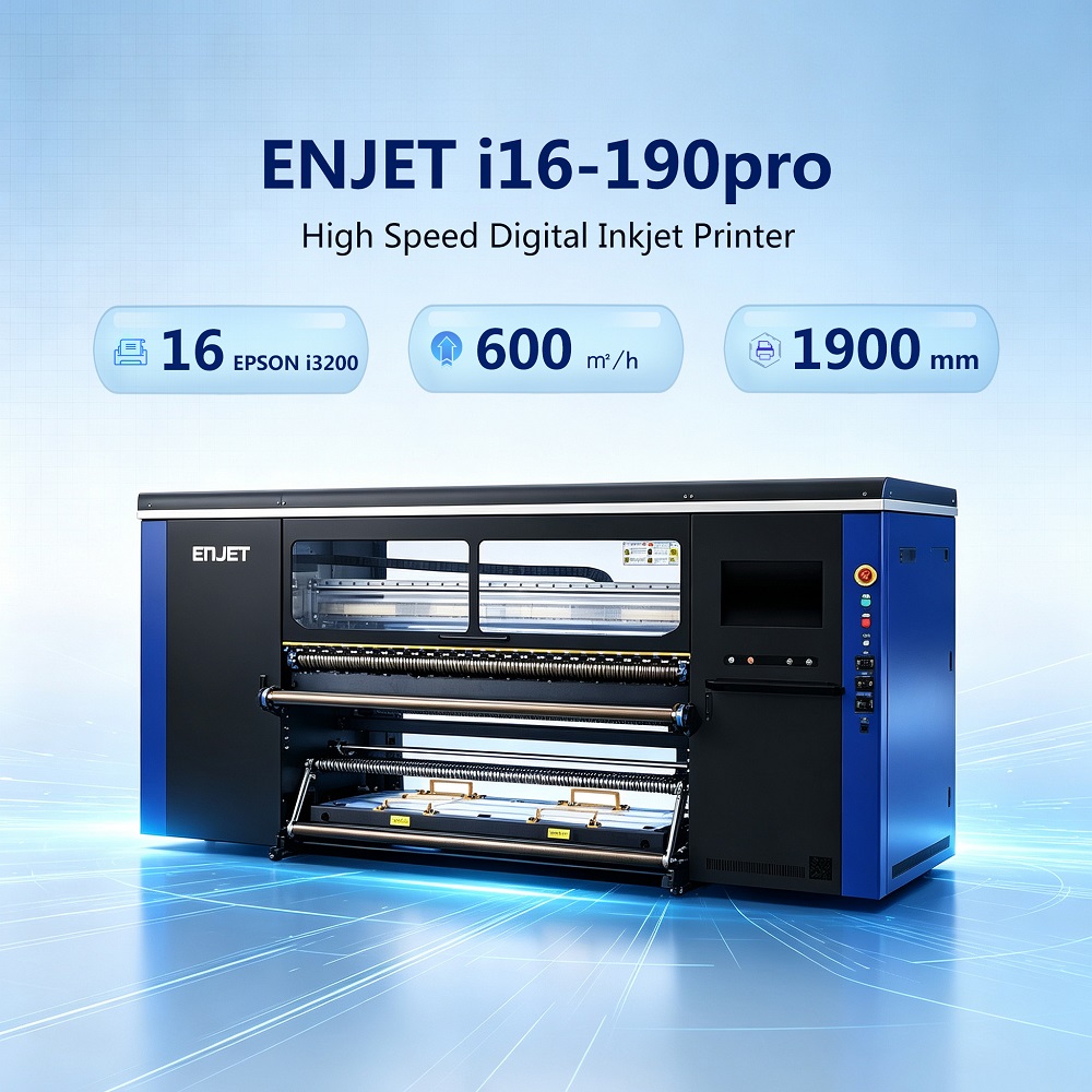 ENJET DTF T605 Direct to Film Printer HighSpeed Solution for Overseas Apparel  Textile Manufacturers