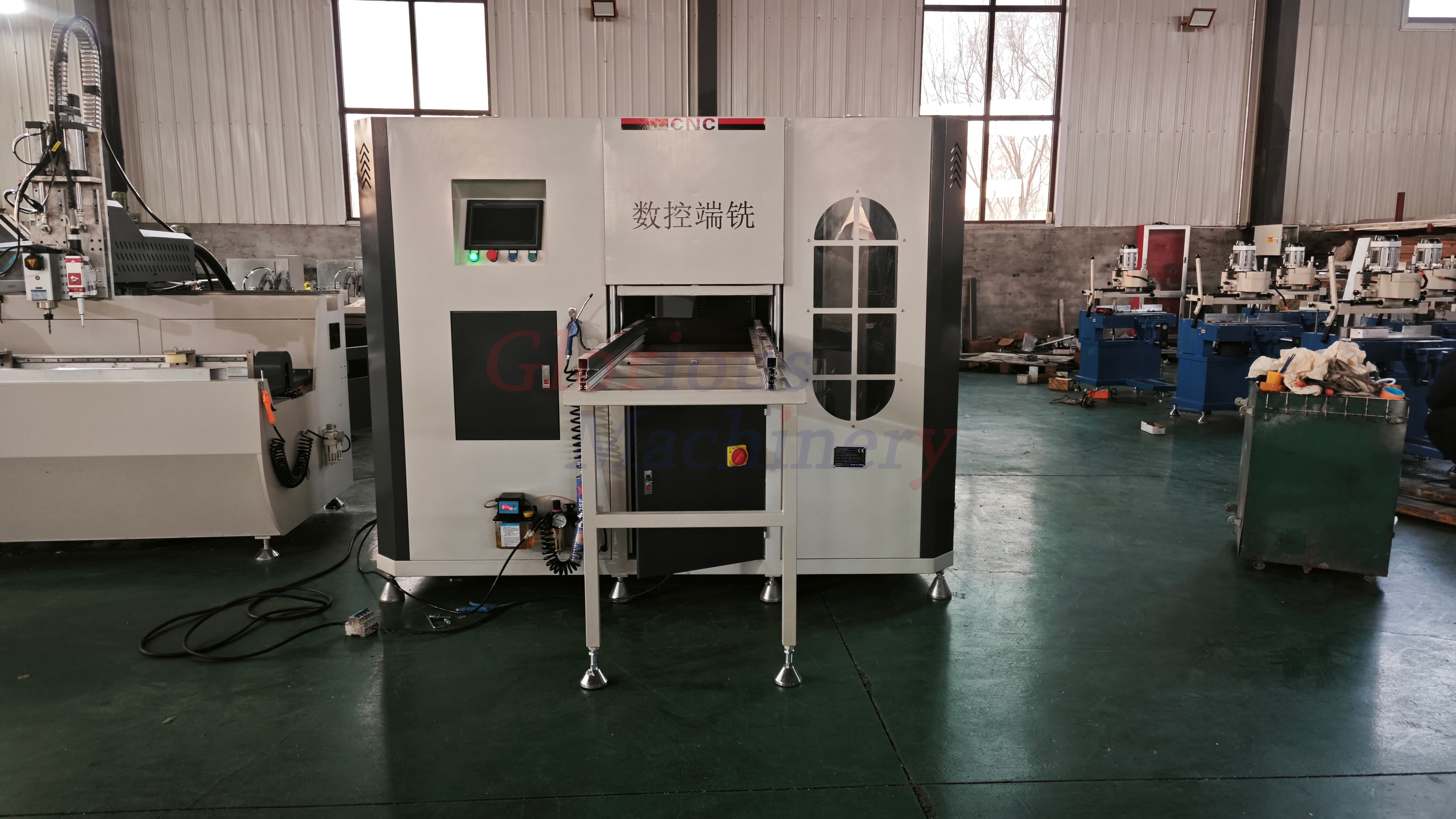 Glorious Machinery Top Chinese Aluminum Window Machine Manufacturer for Global Door  Window Producers