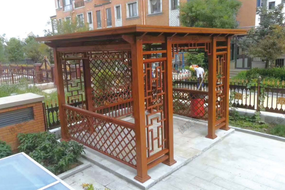 Weifang Fengyu Metal Products Co Ltd Chinese Supplier of Long Corridor Shelves  Outdoor Landscape Solutions