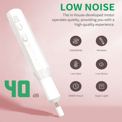LCD Electric Nail Drill Professional  Home Manicure Tool with Precision Control