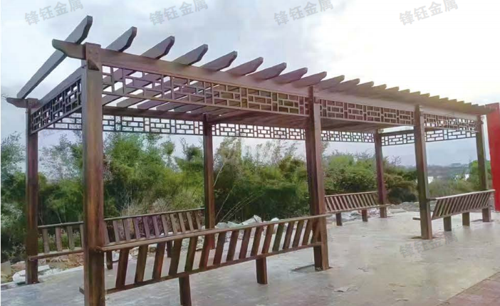 SpecialShaped Pavilion Chinese Export Provider Custom Outdoor Landscape Solutions for Global Clients