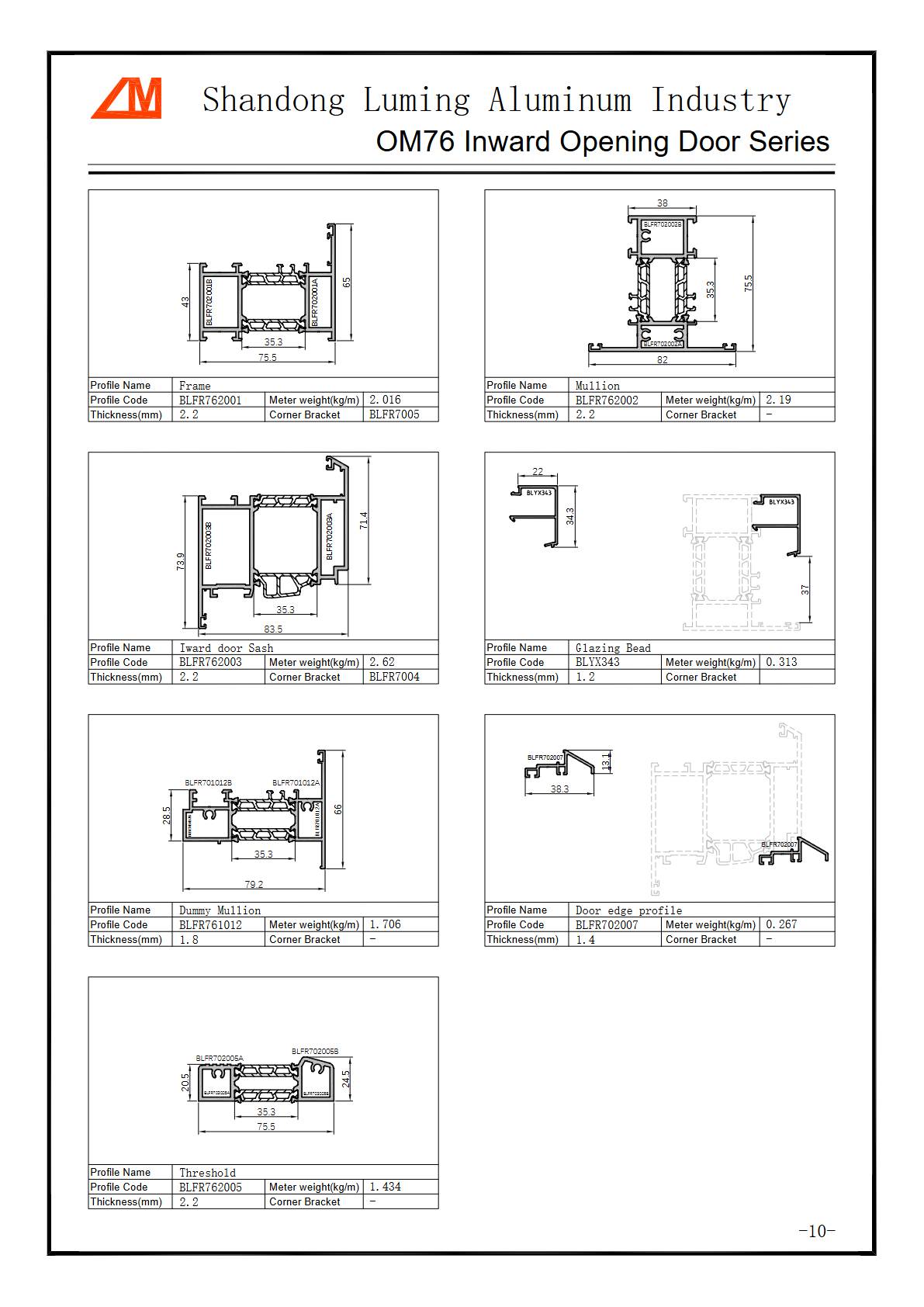 Chinas LM118 Sliding Broken Bridge Aluminum Profile for Global Door  Window Projects